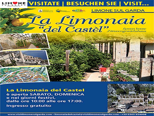 Limonaia del Castèl: aperture gratuite invernali